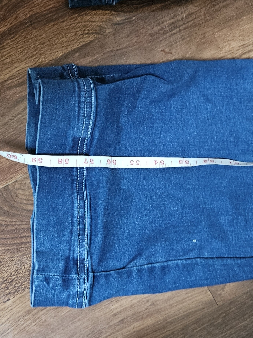 Windsor Dark Blue Denim Short Sleeve Overalls Jumpsuit - Picture 8 of 8